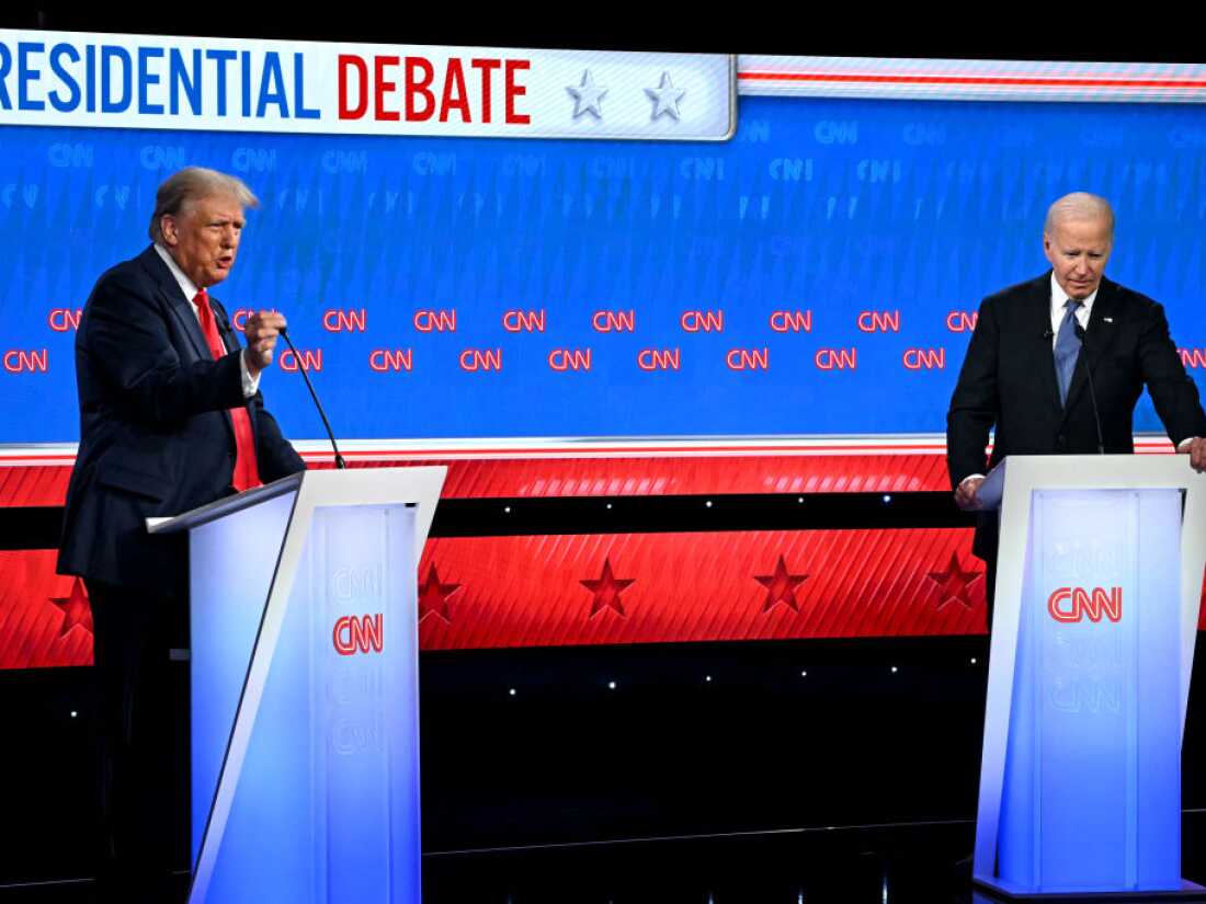 Presidential debate image